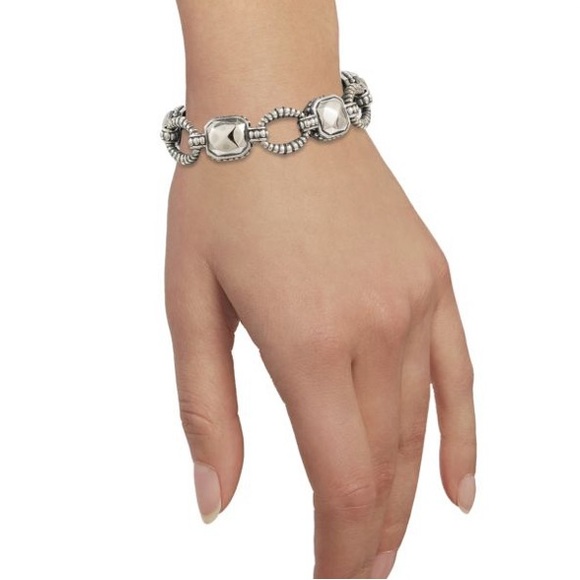 LAGOS
Sterling Silver Rock & Oval Link Bracelet - Picture 2 of 15